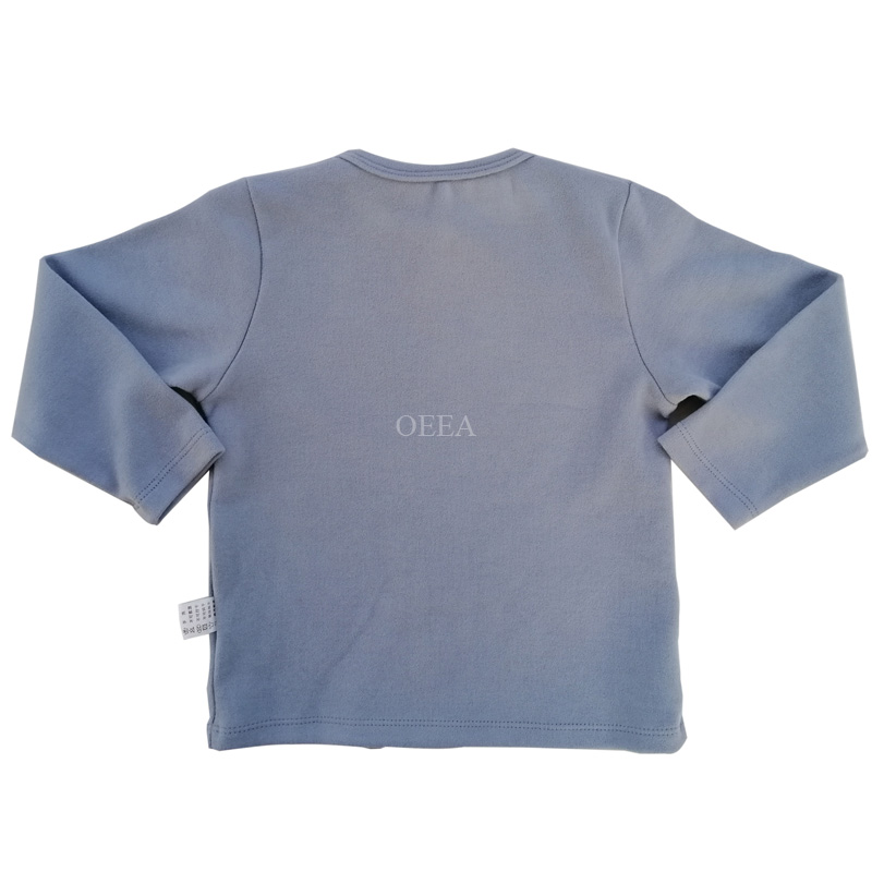 OEEA 中国风系列 墨竹  100%纯棉中开扣婴儿内衣